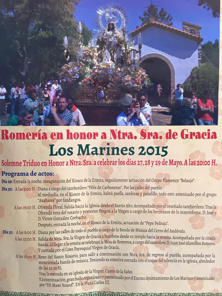 Romería de Nuestra Señora de Gracia 2015 Los Marines